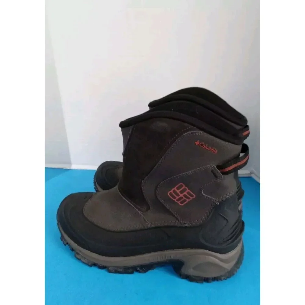 Columbia Waterproof Winter Snow‎ Boots 200g Insulated Pull On Gray